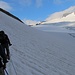 Auf dem Gletscher vorbei am Ränfenjoch Richtung Wätterlimmi