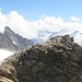 Blick vom Ränfenhorn zum Hangendgletscherhorn