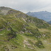 Vom Gross Siwellen steige ich bis zur Alp Chreuel (Ober Stafel) ab (Alphütte unten rechts).