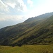 Blick zurück zur Gassner Alm, der Weg zur Plansott Alpe