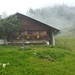 Tiefensee-Alpe in Nebelschwaden