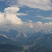 Blick ins Seefelder Becken, dahinter feinstes Karwendel