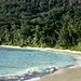 Anse Takamaka - nach dem Wandern ein erfrischendes Bad im Indischen Ozean