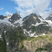 Sustenlochspitz, Wendenhorn, Wasenhorn, Grassen leicht in den Wolken