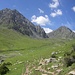 Das Seitental zum Ara - Kul Pass. Die Sommerweiden gehen bis über 3500m!