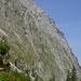 Letzter Blick auf die Waxensteinwand kurz vor der Höllentalangerhütte
