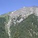 Pentes de La Sasse, le sentier traverse le torrent beaucoup plus bas