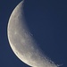 Bei unserer Abfahrt steht der Mond noch am Himmel...<br /><br />Alla nostra partenza la luna si trova ancora al cielo...
