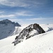 Tödi 3614m und Claridenhorn 3120m (markant im Vordergrund)