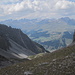 Silvrettablick (der steile Zah links vom Gletscherberg ist der Piz Sonnencreme)