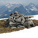 Gipfelsteinmann von Rocher du Midi 2097m