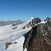 Roccia Nera und die Breithorngipfel