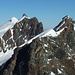 Roccia Nera und die Breithorngipfel