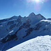 Nordend, Dufourspitze, Zumsteinspitze, Liskamm