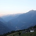 <b>Crepuscolo mattutino a Monte Angone (1557 m).</b>