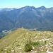 Ausblick vom Gipfel des Monte Mater nach Süden.