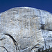 Die glatte Felswand des Half Dome.