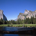 Yosemite Valley mit El Capitan (links).