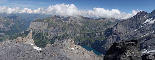 Pano im Abstieg