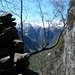 Ausstieg aus dem Cavürg 1100 m: Verbindungsweg nach Cogliata und Monte di Detro
