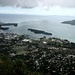 Tiefblick auf die Haupstadt der Seychelles, Victoria.