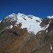 Nun zeigt sich auch erstmals die Wildspitze über dem Rofenkarferner, Königin der Ötztaler Alpen und Österreichs zweithöchster Berg