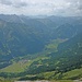 Blick nach Südwesten über's Zwischentorental in die Lechtaler und Allgäuer Alpen.