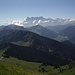 Du Mont Blanc de Cheilon au Mont Blanc en passant par le Grand Combin,les Dents du Midi, la Tour Sallière, le Ruan, l'Aiguille Verte et le Tenneverge