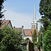 Die markante Kirche in Reiden