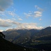 Letzter Blick in Karrösten zu den Ötztaler Alpen