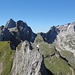 Alpsteinpanorama - im Zoom sieht man die Rotsteinhütte