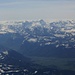 Tödi - Piz Russein (3614m) und Glarner Alpen.