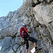 Einstiegsimpressionen vom Kaiserschild Klettersteig