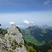Ausblick auf Nordschär und den Alpstein