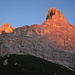 Morgendliches Alpenglühen am Monte Pelmo