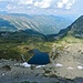 Aussicht vom Pizzo del Corno auf den Lago Panelatte und das Valle Onsernone