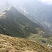 <b>La cresta SW del Monte Albano durante la discesa.</b>