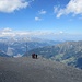 Blick rüber zur Haldensteiner Calanda ( 2806m )