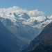 Blick ins Val Roseg, eines der schönsten Täler der Schweiz; bitte um Korrektur sofern die Berge im Hintergrund nicht richtig beschriftet sind