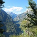 Schöner Einblick ins Val Bavona mit dem Pizzo Solögna. Traumwelten oberhalb Bignasco.