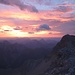 Sonnenaufgang am Grat zwischen Östlicher Ödkarspitze und Birkkarspitze