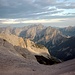 Marxenkar und - tief unten - das Karwendeltal