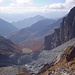 vista dal rifugio Mezzalama
