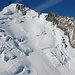 Nordwand des Mont Blanc du Tacul (oberer Teil).