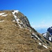 Gipfel Widderfeld - mit Matthorn (rechts)
