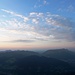 Wolkenstimmung über dem Untersberg 