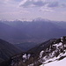 Q1906: vista verso la Valle di Sementina e di fronte la Val Morobbia