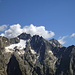 Da lacht das (Kletterer-)Herz: Cima dal Largh - Piz Bacun - Piz Balzet, dahinter der Piz Casnil, mein Gipfelziel des [http://www.hikr.org/tour/post70257.html nächsten Tages]