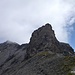 Hindernis im Rückblick vom Col de Torrent (Kreuz).