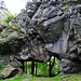 Milštejn (Mühlstein), Felsentor